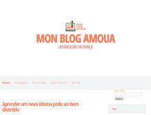 Tablet Screenshot of monblogamoua.fr